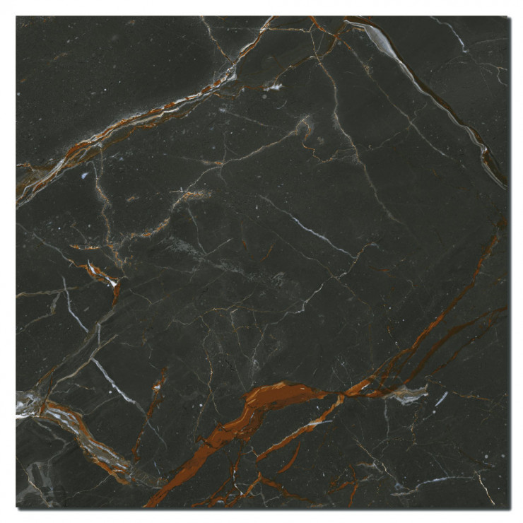 Marmor Klinker Almozarro Mörkgrå Polerad 120x120 cm-1